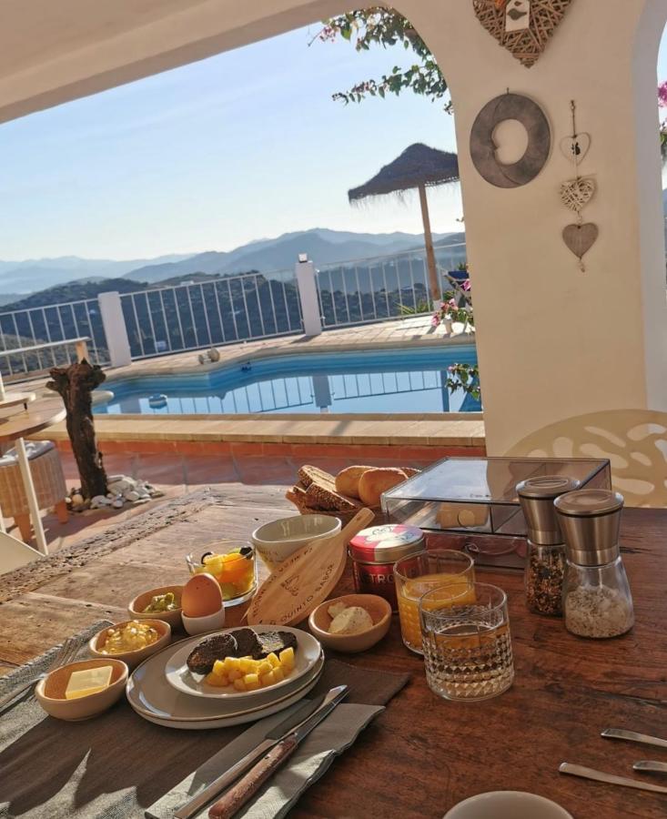 Casa La Quinta Acomodação com café da manhã Ríogordo Exterior foto